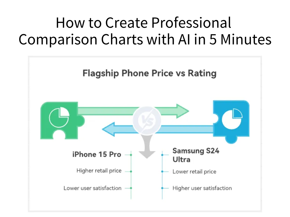 如何在5分鐘內使用AI創建專業比較圖表