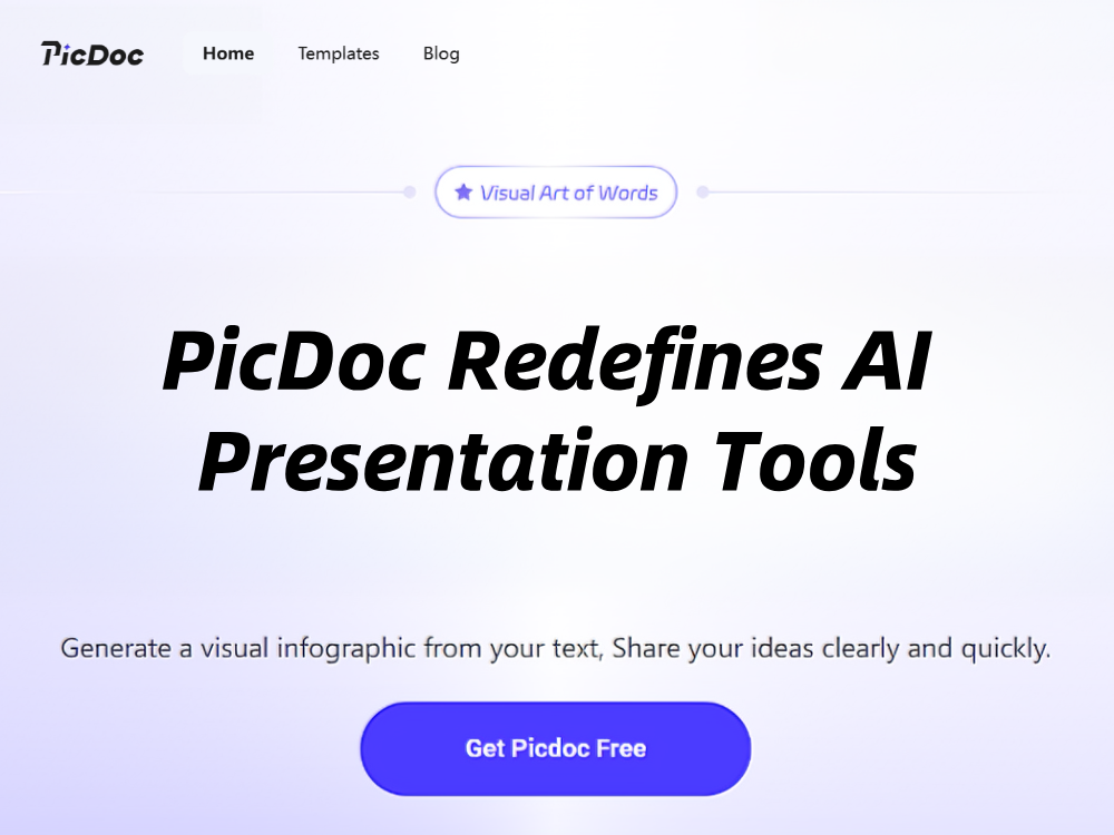 PicDoc Redefines AI Presentation Tools