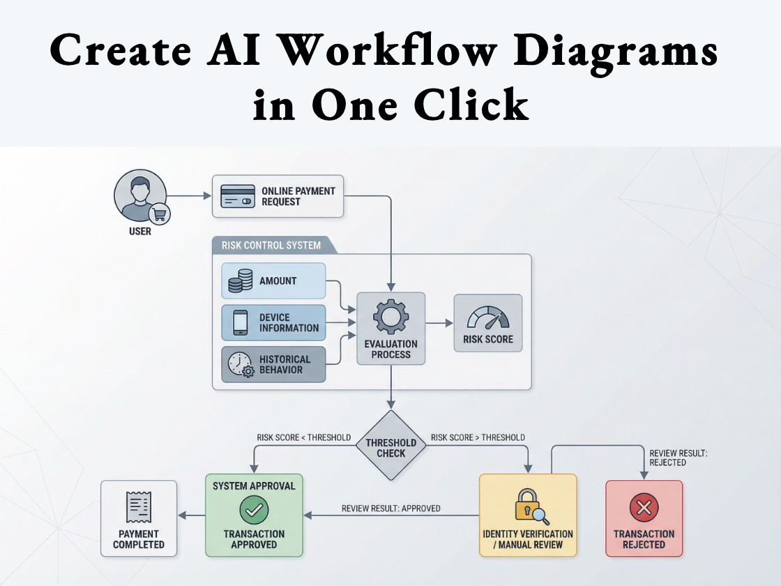 Create AI Workflow Diagrams in One Click