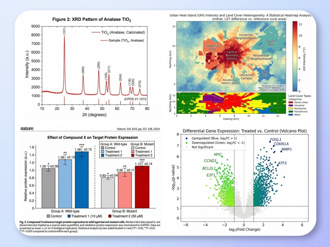 Buat Ilustrasi & Gambar Ilmiah Profesional Online dengan AI