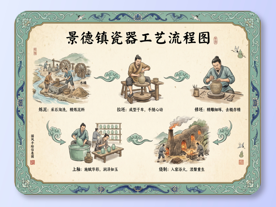 Flowchart of Intangible Cultural Heritage Techniques