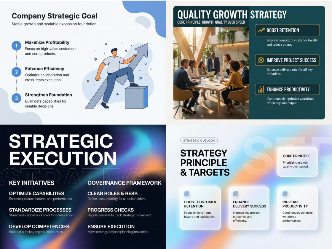 Professional Visuals That Elevate Strategy