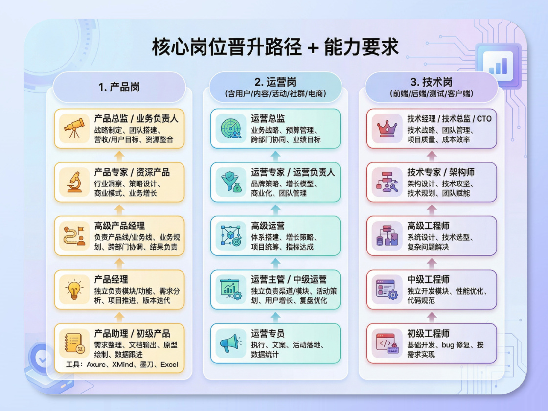 Career Path & Progression Org Charts