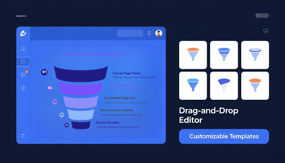 PicDoc AI : Caractéristiques saillantes pour les graphiques de funnels