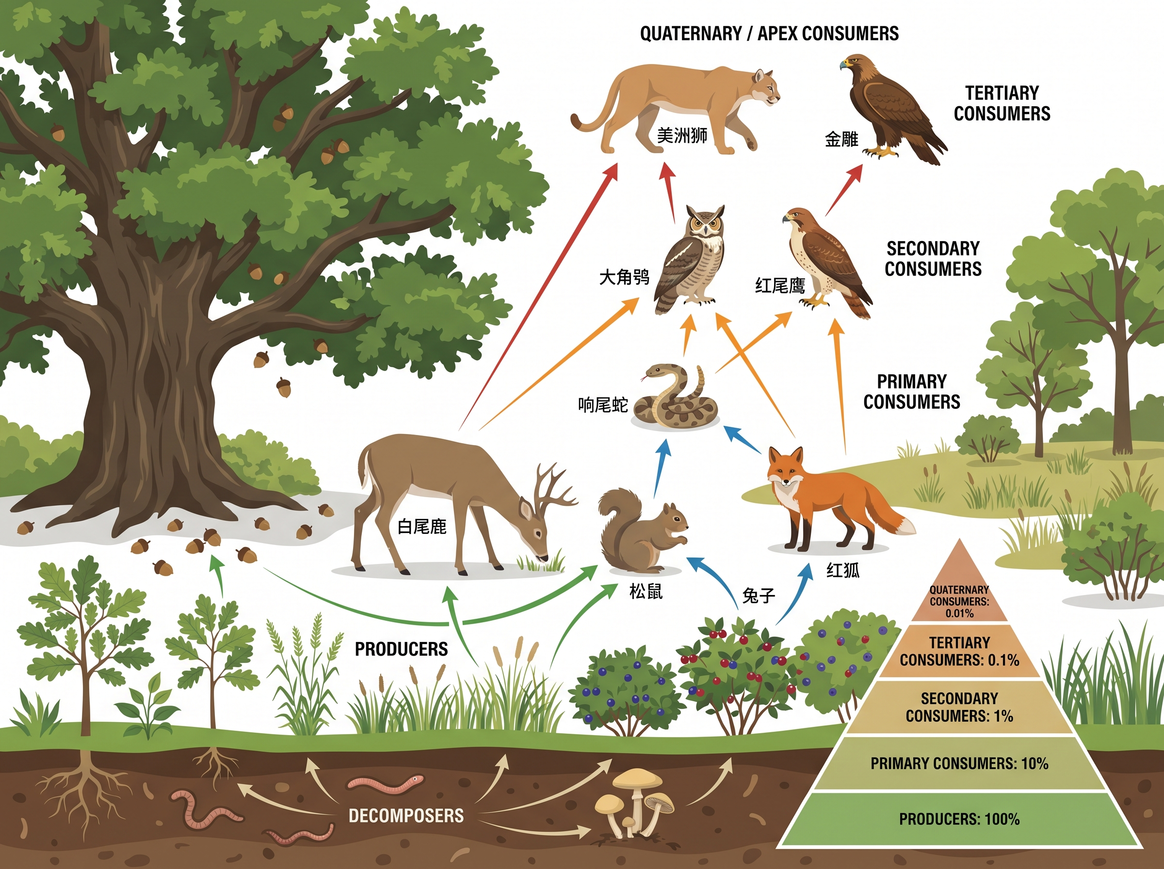 Bagian Informasi Jaring Makanan Ekologi