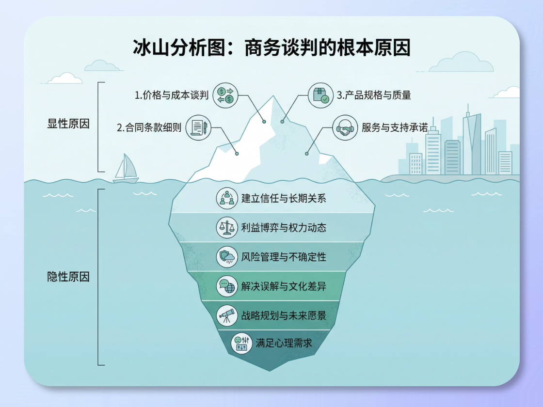 Business Failure Iceberg Chart